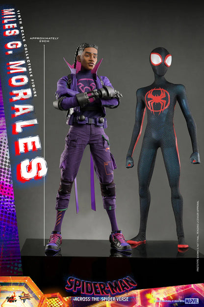 Hot Toys Movie Masterpiece Series: Marvel Spiderman Across The SpiderVerse - Miles G Morales Escala 1/6 Preventa