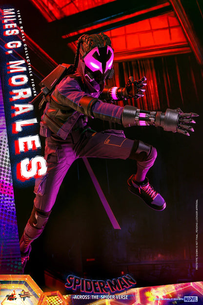 Hot Toys Movie Masterpiece Series: Marvel Spiderman Across The SpiderVerse - Miles G Morales Escala 1/6 Preventa