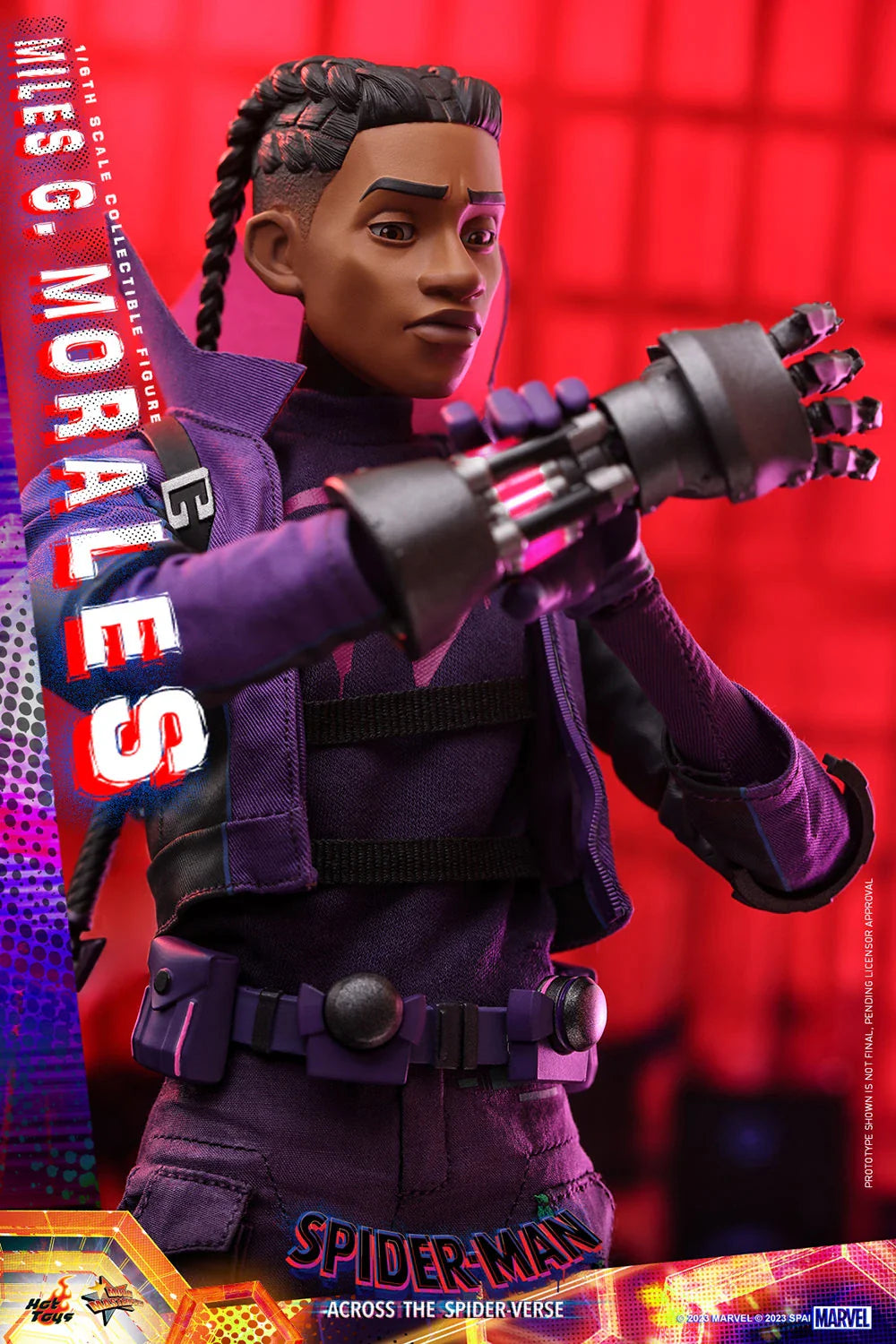 Hot Toys Movie Masterpiece Series: Marvel Spiderman Across The SpiderVerse - Miles G Morales Escala 1/6 Preventa