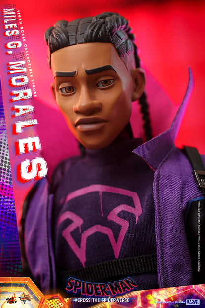 Hot Toys Movie Masterpiece Series: Marvel Spiderman Across The SpiderVerse - Miles G Morales Escala 1/6 Preventa