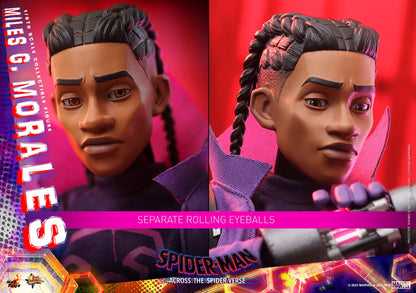 Hot Toys Movie Masterpiece Series: Marvel Spiderman Across The SpiderVerse - Miles G Morales Escala 1/6 Preventa