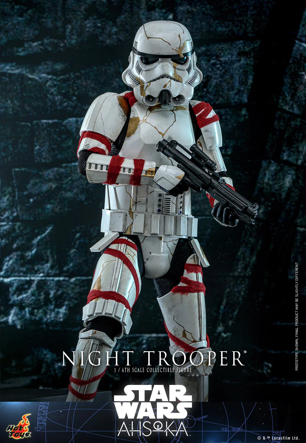 Hot Toys Television Masterpiece Series: Star Wars Ahsoka - Night Trooper Escala 1/6 Preventa