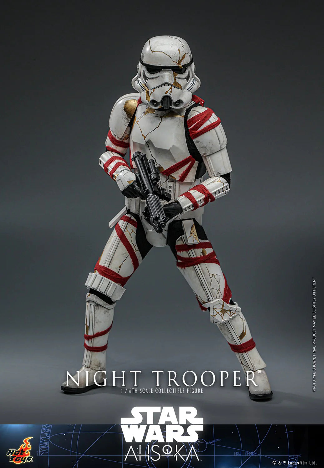 Hot Toys Television Masterpiece Series: Star Wars Ahsoka - Night Trooper Escala 1/6 Preventa