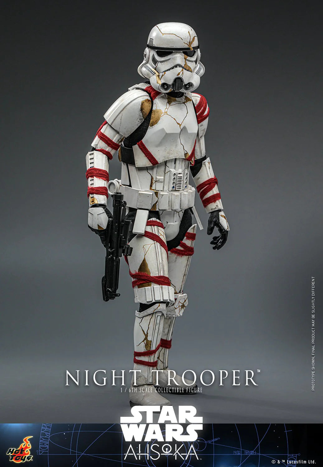 Hot Toys Television Masterpiece Series: Star Wars Ahsoka - Night Trooper Escala 1/6 Preventa