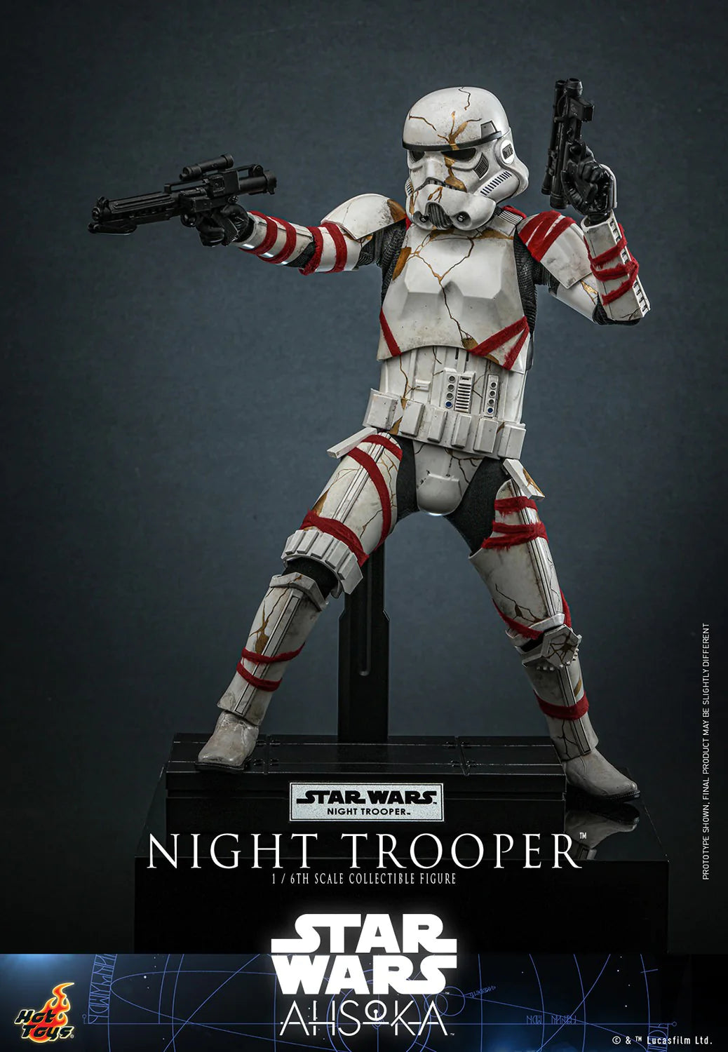 Hot Toys Television Masterpiece Series: Star Wars Ahsoka - Night Trooper Escala 1/6 Preventa