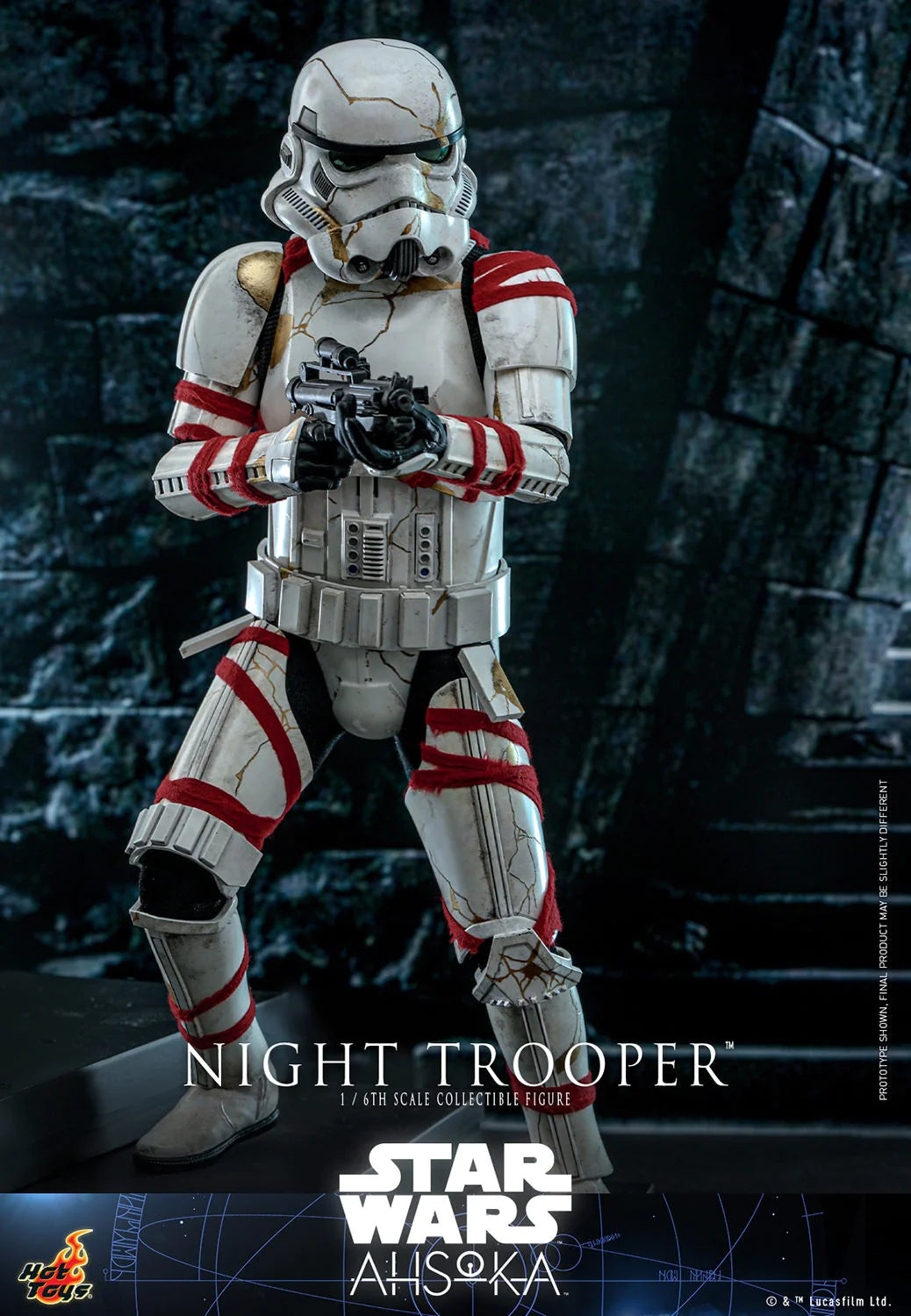 Hot Toys Television Masterpiece Series: Star Wars Ahsoka - Night Trooper Escala 1/6 Preventa