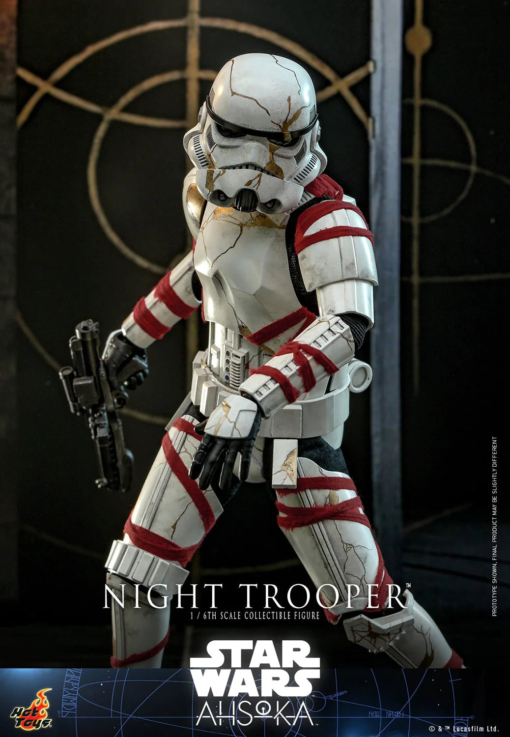 Hot Toys Television Masterpiece Series: Star Wars Ahsoka - Night Trooper Escala 1/6 Preventa