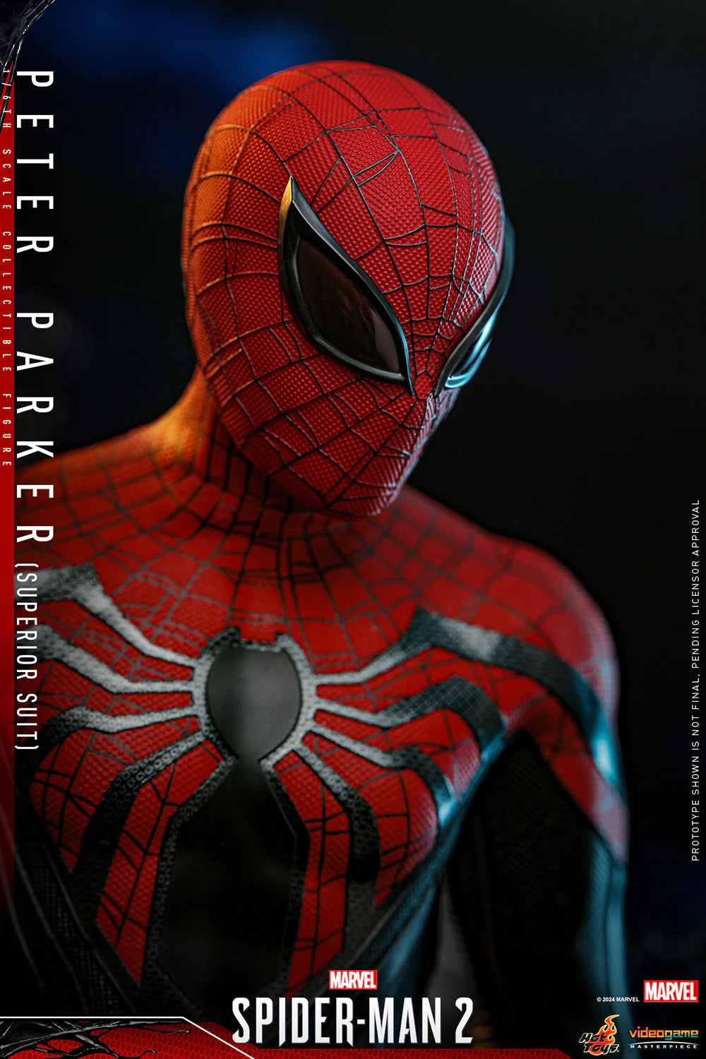 Hot Toys Video Game Masterpiece Series: Marvel Spiderman 2 - Peter Parker Traje Superior Escala 1/ 6 Preventa