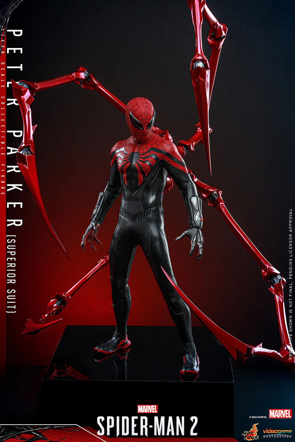 Hot Toys Video Game Masterpiece Series: Marvel Spiderman 2 - Peter Parker Traje Superior Escala 1/ 6 Preventa