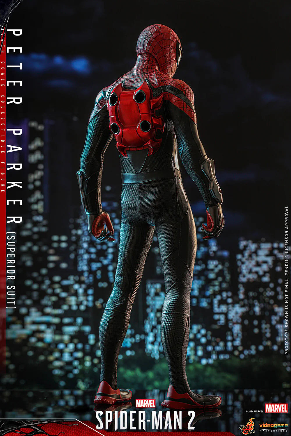 Hot Toys Video Game Masterpiece Series: Marvel Spiderman 2 - Peter Parker Traje Superior Escala 1/ 6 Preventa