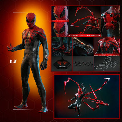 Hot Toys Video Game Masterpiece Series: Marvel Spiderman 2 - Peter Parker Traje Superior Escala 1/ 6 Preventa