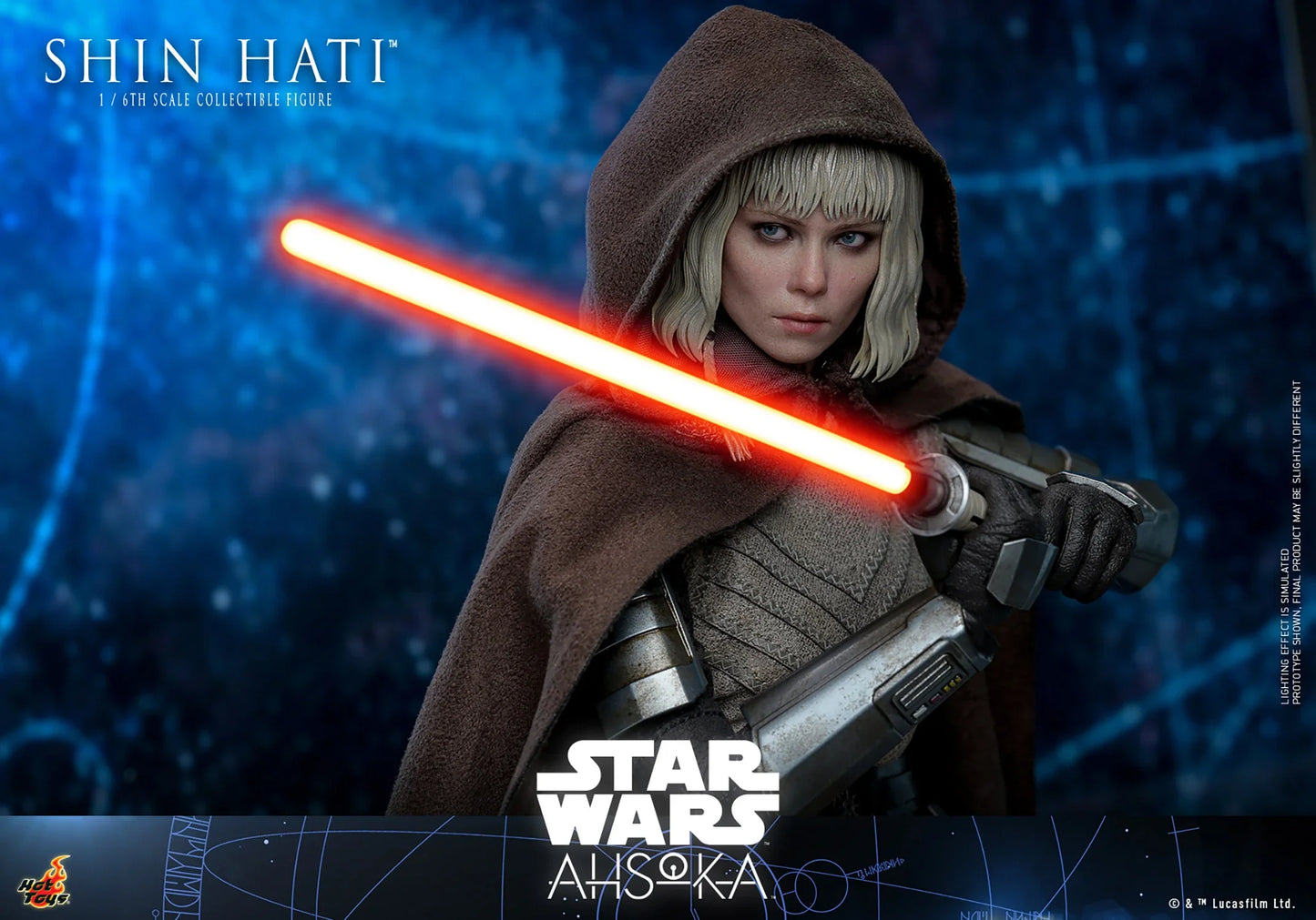 Hot Toys Television Masterpiece Series: Star Wars Ahsoka - Shin Hati Escala 1/6 Preventa