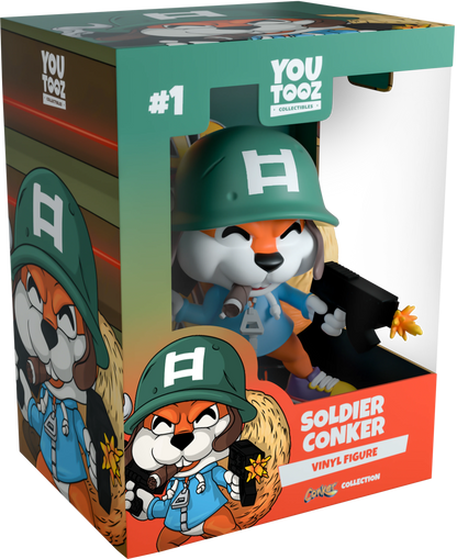 Youtooz Games: Conkers Bad Fur Day – Soldier Conker Youtooz