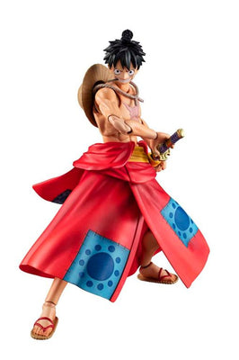 Megahouse Action Figure Variable Action Heroes: One Piece - Luffy Wano