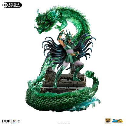 IRON Studios: Saint Seiya - Dragon Shiryu Deluxe Escala De Arte 1/10 Preventa