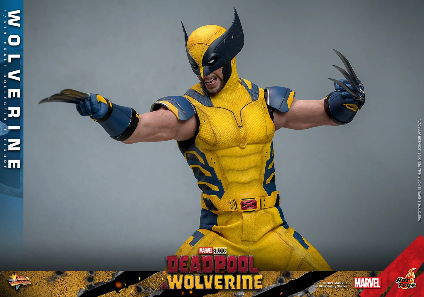 Hot Toys Movie Masterpiece Series: Marvel Deadpool y Wolverine - Wolverine Escala 1/6 Preventa