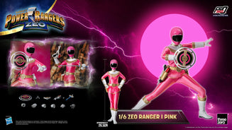 Threezero FigZero: Power Rangers Zeo - Ranger Rosa Zeo I Escala 1/6 Preventa