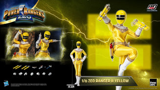 Threezero FigZero: Power Rangers Zeo - Ranger Amarillo Zeo II Escala 1/6 Preventa