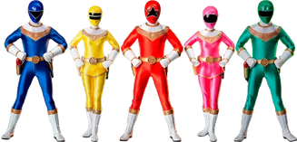 Threezero FigZero: Power Rangers Zeo - Power Rangers Pack Escala 1/6 Preventa