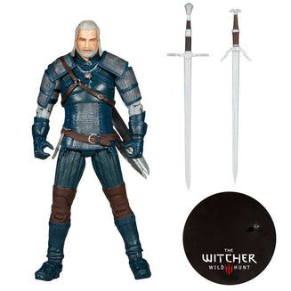 McFarlane Figura de Accion: The Witcher Gamming - Geralt de Rivia Armadura Viper 7 Pulgadas - Akiba