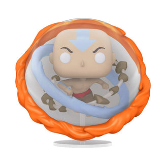 Funko Pop Super: Avatar - Aang 4 Elementos 6 Pulgadas - Akiba