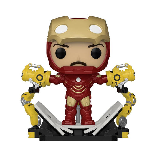 Funko Pop Deluxe Marvel: Iron Man 2 - Iron Man Mark IV Exclusivo - Akiba