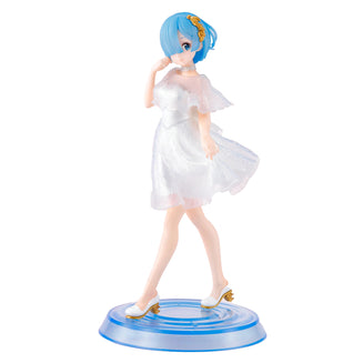 Banpresto Serenus Couture: Re Zero Starting Life In Another World - Rem Vestido Blanco