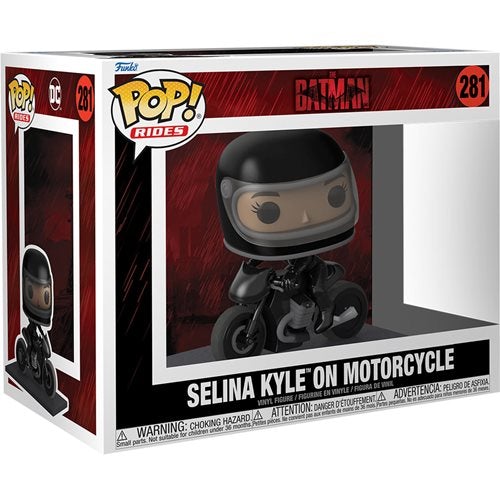 Funko Pop Ride Deluxe: DC The Batman - Selina Kyle en Motocicleta - Akiba