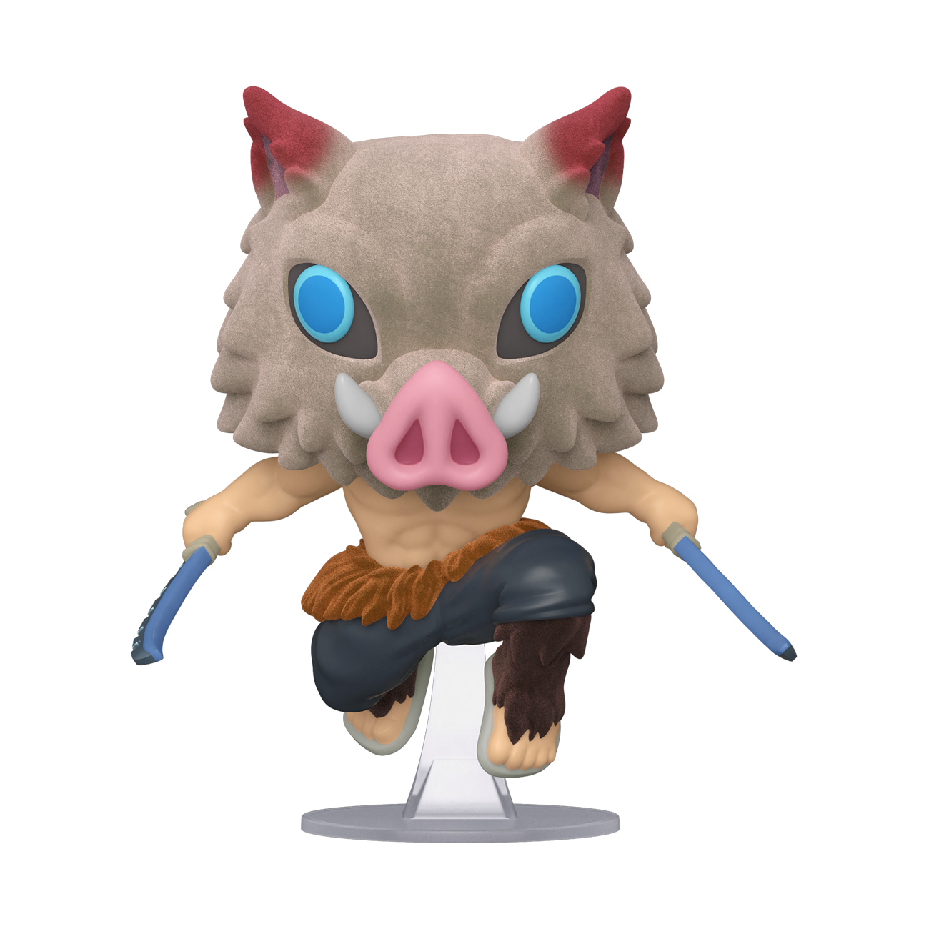 Funko Pop Animation: Demon Slayer - Inosuke Flocked Exclusivo