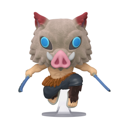 Funko Pop Animation: Demon Slayer - Inosuke Flocked Exclusivo