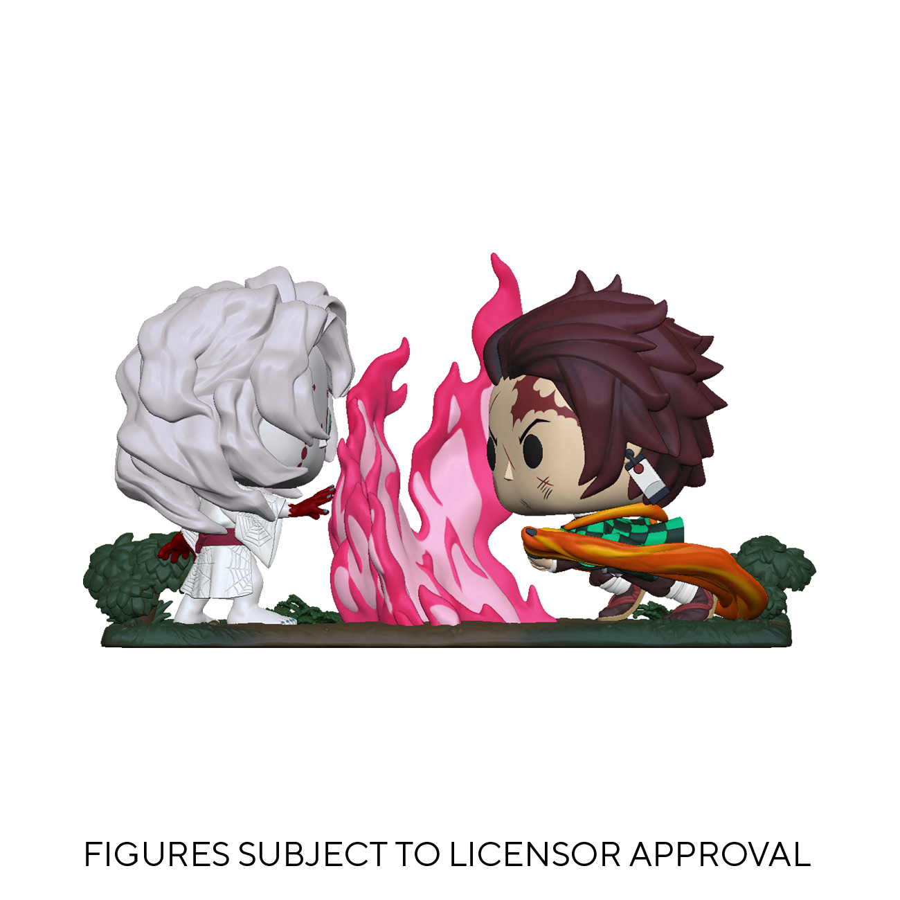 Funko Pop Moment: Kimetsu no Yaiba Demon Slayer - Tanjiro vs Rui - Akiba