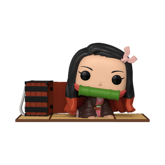 Funko Pop Deluxe: Demon Slayer - Mini Nezuko en su caja Exclusivo - Akiba