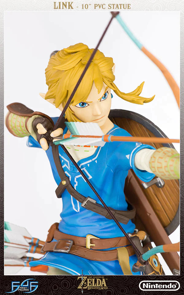 First 4 Figures The Legend of Zelda: TLOZ Breath of the Wild - Link Estatua PVC 10 Pulgadas