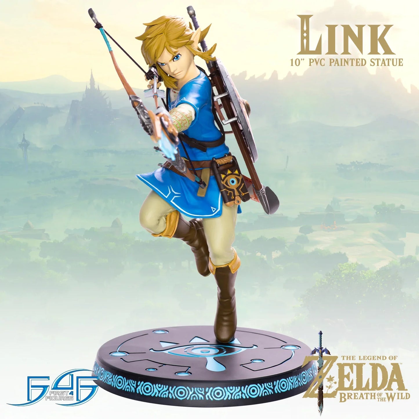 First 4 Figures The Legend of Zelda: TLOZ Breath of the Wild - Link Estatua PVC 10 Pulgadas