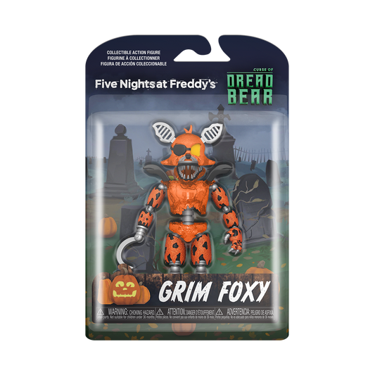 Funko Figura de Accion: Five Nights at Freddys Dreadbear - Grim Foxy - Akiba