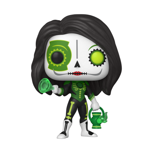 Funko Pop Heroes: Dia De Los DC - Linterna Verde Jessica Cruz - Akiba