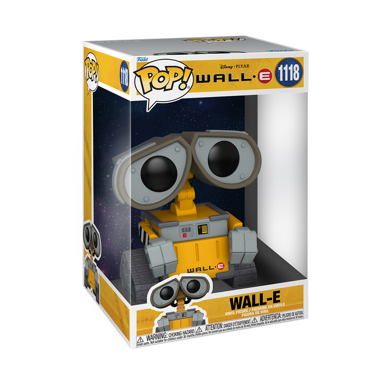 Funko Pop Jumbo: Wall E - Wall E 10 Pulgadas - Akiba