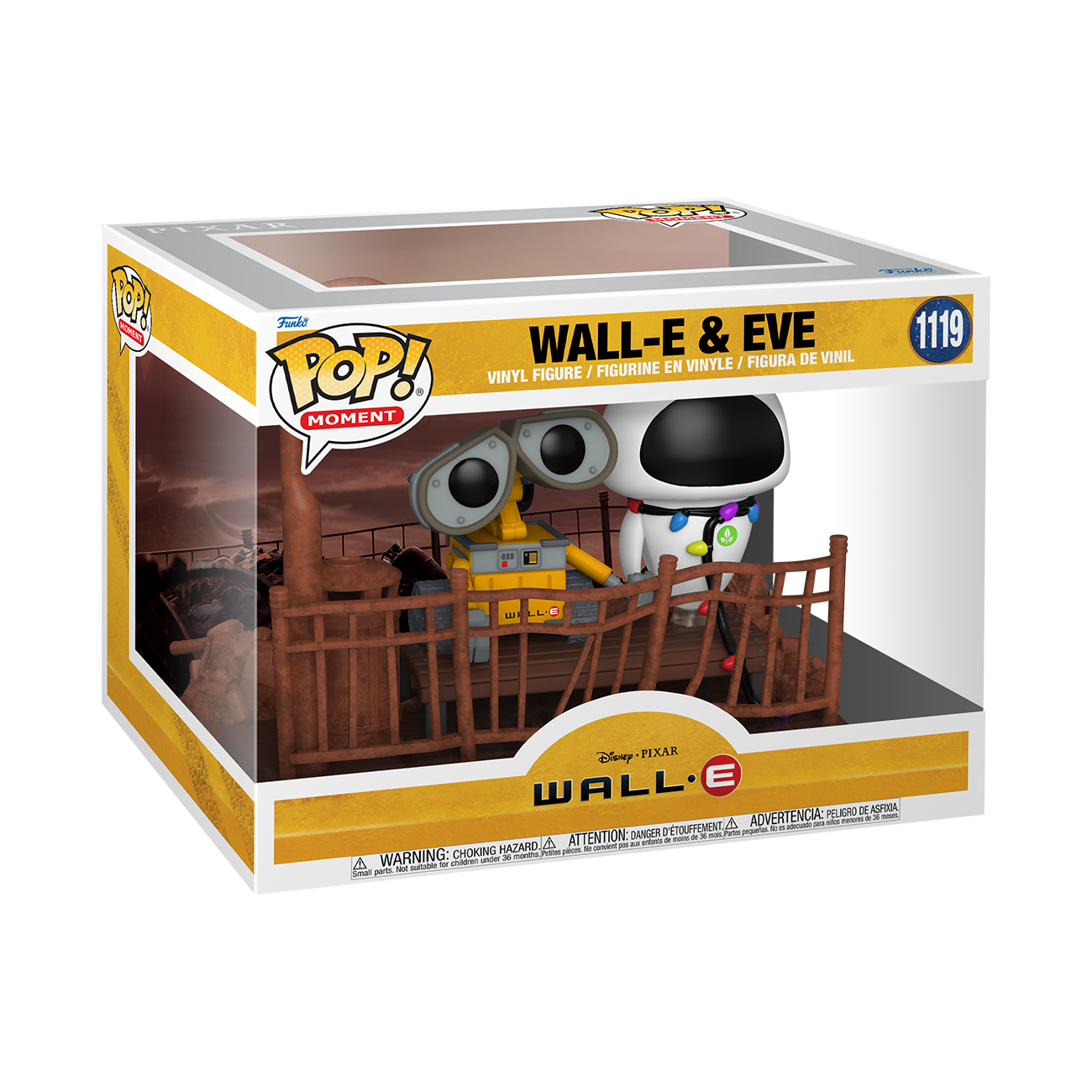 Funko Pop Moment: Wall E - Wall E y Eva - Akiba