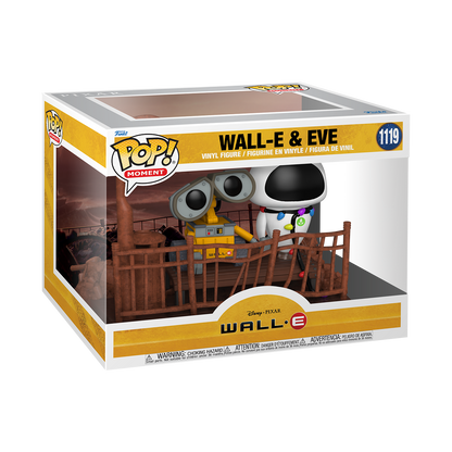 Funko Pop Moment: Wall E - Wall E y Eva - Akiba