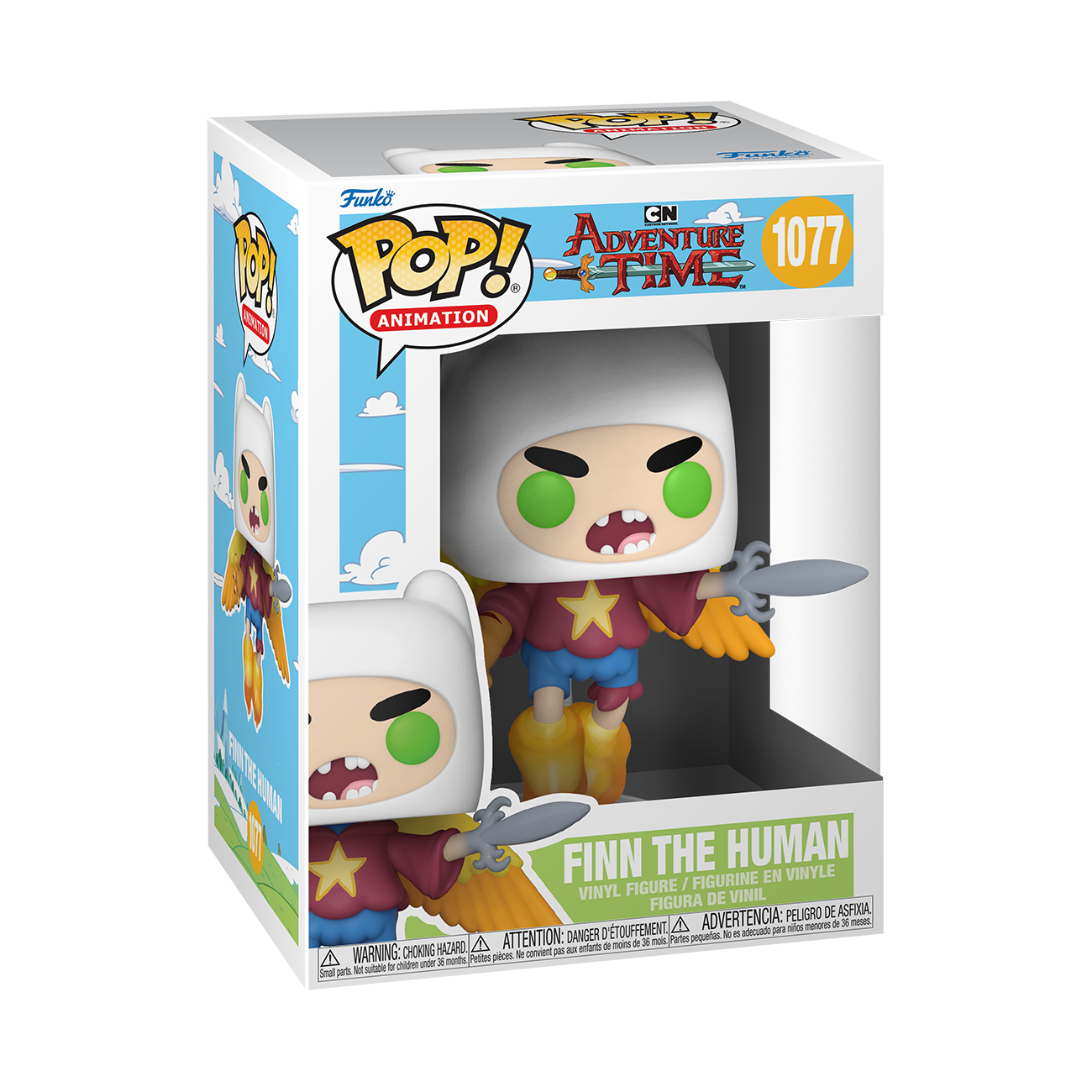 Funko Pop Animation: Hora de Aventura - Finn Gran Mago Cartoon classics - Akiba