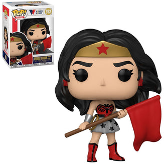 Funko Pop Heroes: Wonder Woman 80 - Mujer Maravilla version Superman: Hijo Rojo - Akiba