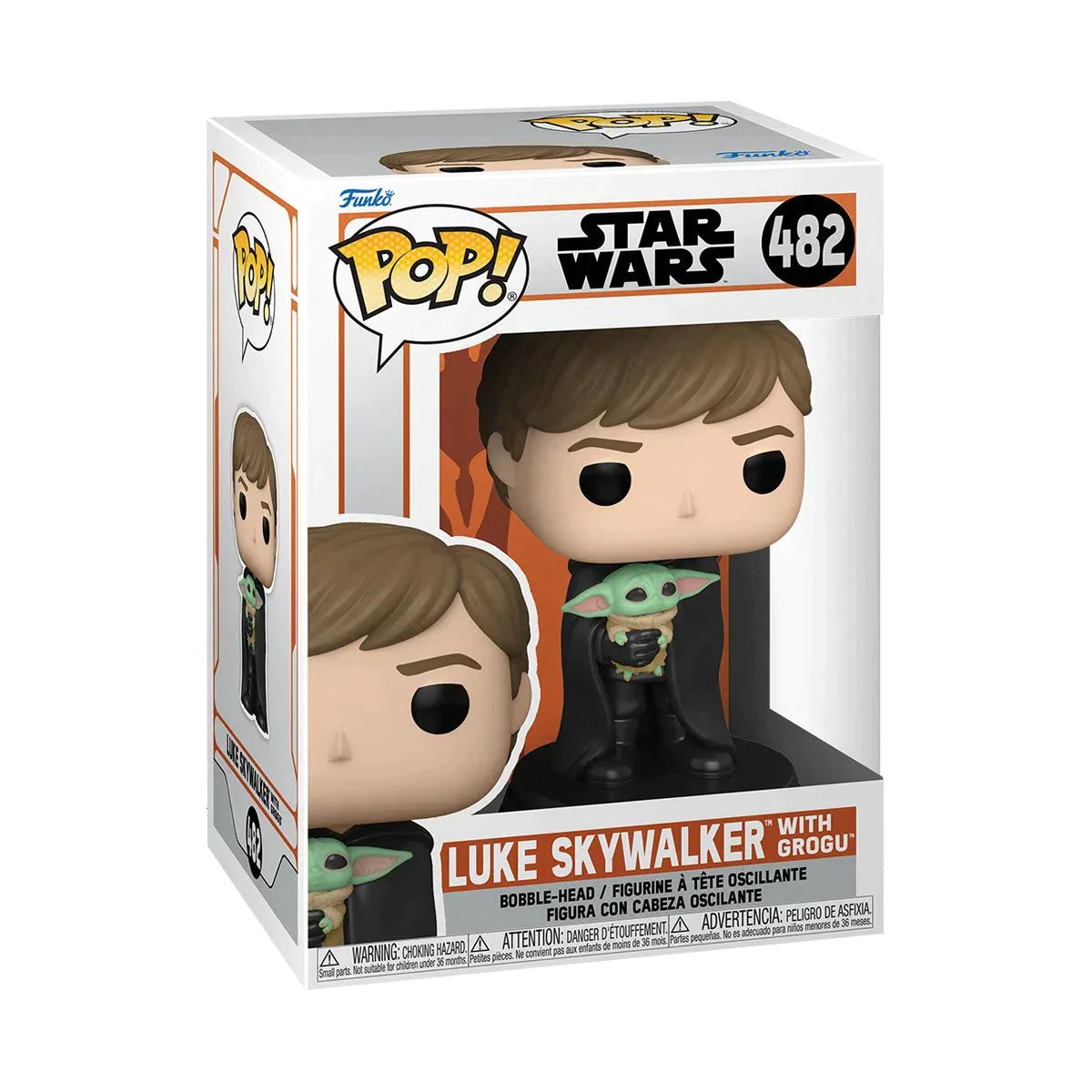 Funko Pop Star Wars: Mandalorian - Luke con Baby Yoda Grogu