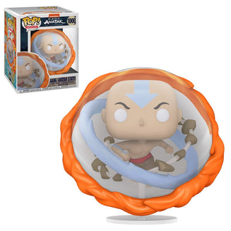 Funko Pop Super: Avatar - Aang 4 Elementos 6 Pulgadas - Akiba