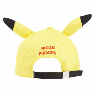 Bioworld Nintendo: Pokemon - Pikachu Cara Gorra Ajustable - Akiba