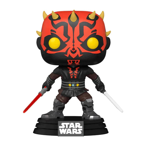 Funko Pop Star Wars: Star Wars - Darth Maul con sables Exclusivo