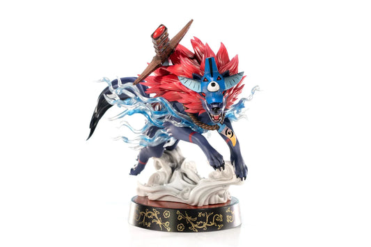 First 4 Figures Okami: Oki Forma de Lobo 8 Pulgadas Edicion Estandar