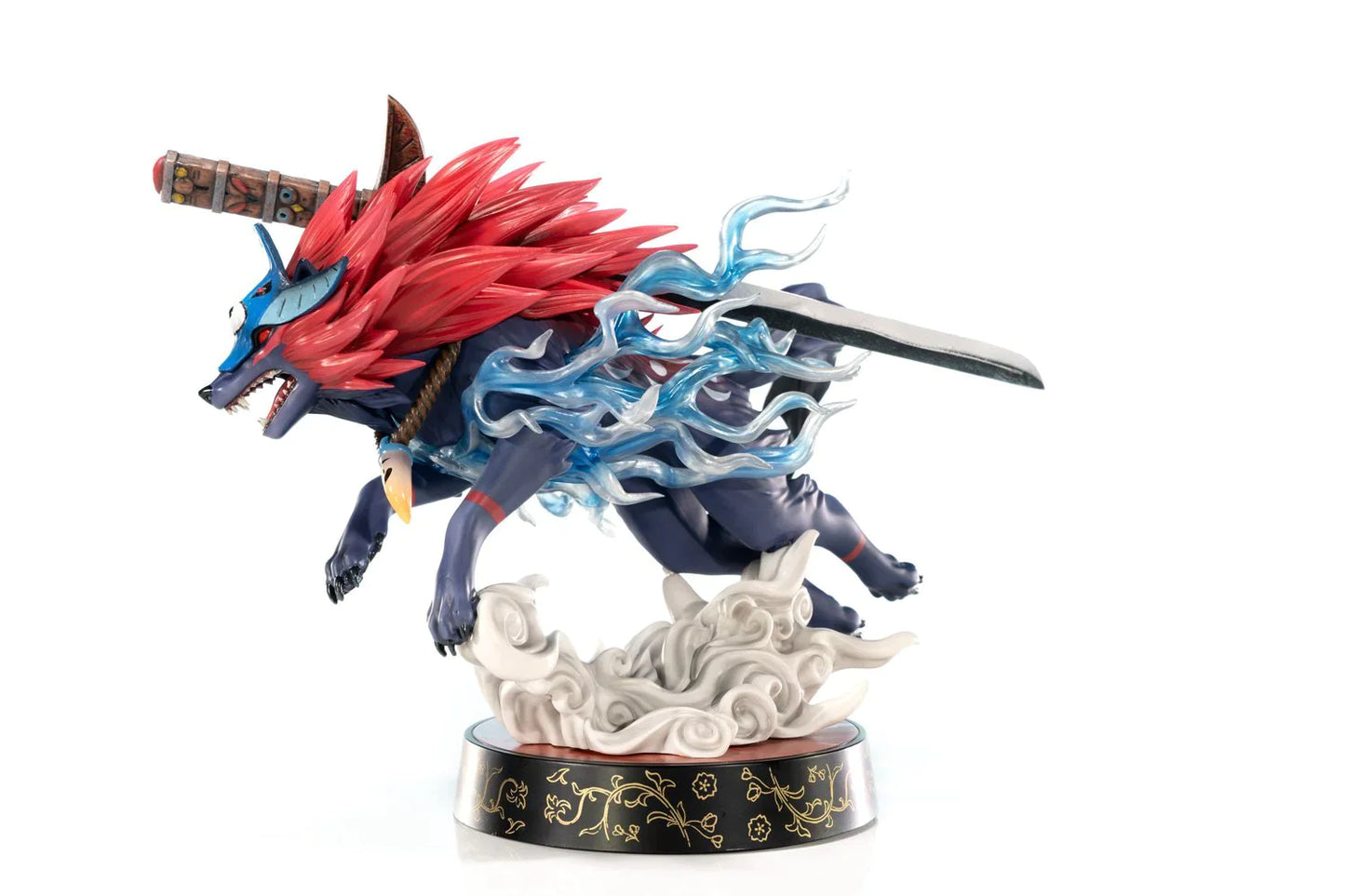 First 4 Figures Okami: Oki Forma de Lobo 8 Pulgadas Edicion Estandar