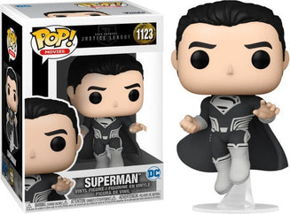 Funko Pop Movies: DC Justice League Snyders Cut - Superman Traje Negro - Akiba