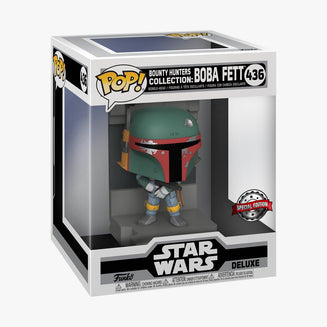 Funko Pop Deluxe: Star Wars Bounty Hunter - Boba Fett Exclusivo - Akiba