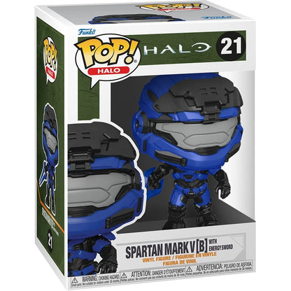 Funko Pop Games: Halo Infinite - MarkV B con Espada de Energia Azul Preventa - Akiba